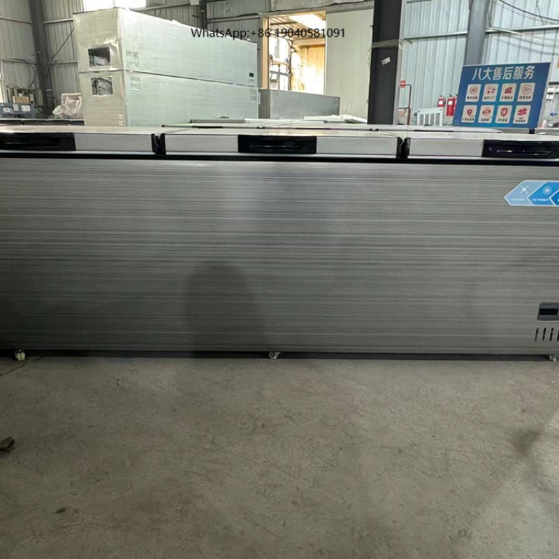Commercial Chest Freezer - Gewerblicher Horizontal-Gefrierschrank mit offener Oberseite, 1280L,